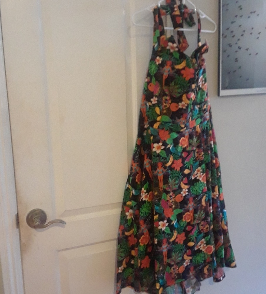 Lindy Bop Myrtle Rio Jungle Dress